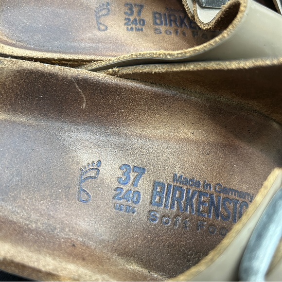For repair Birkenstock Brown Arizona Sandal Size 37 See pics, (((Needs Repair) - Picture 6 of 16
